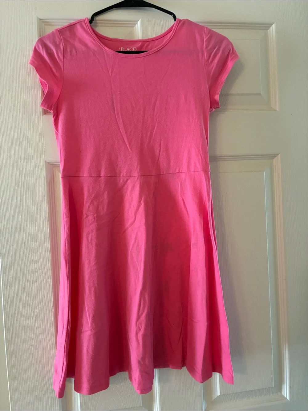 The Children's Place Pink Floral and Solid Pink Girls' Dresses size XL-14 - Picture 6 of 8
